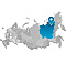 карты округов, областей и городов России